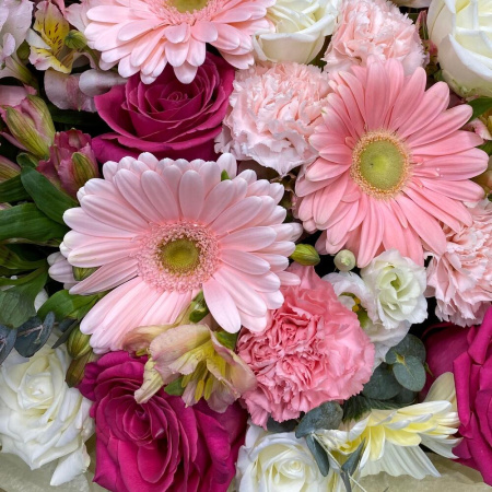 Букет_Шикарный букет из гербер