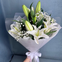 Букет_Ароматный комплимент из лилий