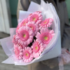 Букет_Гербера розовая 19 шт